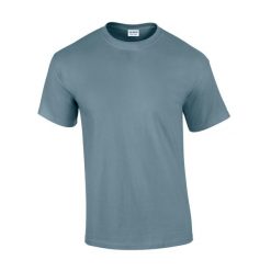 Ultra Bawełniana Koszulka Unisex Dla Dorosłych. Niebieskie bluzki damskie GILDAN, s, bez wzorów, z bawełny, sportowe, bez kołnierzyka, bez ramiączek. Za 34.99 zł.