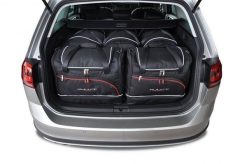 Torby Do Bagażnika Vw Golf Variant 2013-2020 5Szt Kjust. Czarne swetry męskie KJUST, s, bez wzorów, z kauczuku, sportowe, z asymetrycznym kołnierzem, bez ramiączek. Za 1,581.00 zł.