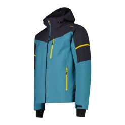 Kurtka narciarska męska CMP 35W0077/L812. Kurtki sportowe męskie CMP, na zimę, l, bez wzorów, z materiału, bez kaptura, narciarskie. Za 1,299.00 zł.