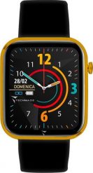 Smartwatch Techmade TM-HAVA-GD Czarny. Czarne zegarki smartwatch Techmade, bez wzorów. Za 300.30 zł.