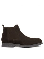Geox Sztyblety Uomo Claudio U2658A 00022 C6024 Brązowy. Brązowe botki męskie Geox, bez wzorów, z materiału, bez obcasa, bez zapięcia. Za 359.99 zł.