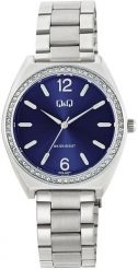 Zegarek damski QQ Q91B-005P srebrny. Szare zegarki damskie Q&Q, srebrne. Za 209.00 zł.