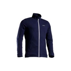 Kurtka tenis TJA500 TH. Czarne kurtki męskie ARTENGO, m, bez wzorów, z bawełny, sportowe, bez kaptura. Za 89.99 zł.