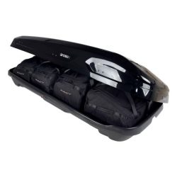 Torby Do Boksu Dachowego Aroso Stuttgart 470 4Szt Kjust. Czarne torby podróżne damskie KJUST, bez wzorów. Za 836.00 zł.