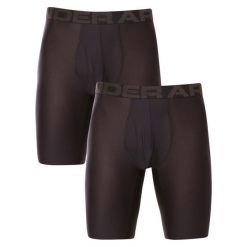 Bokserki Męskie 2szt Under Armour Tech 9in 2pack. Czarne bokserki męskie Under Armour, bez wzorów. Za 169.99 zł.
