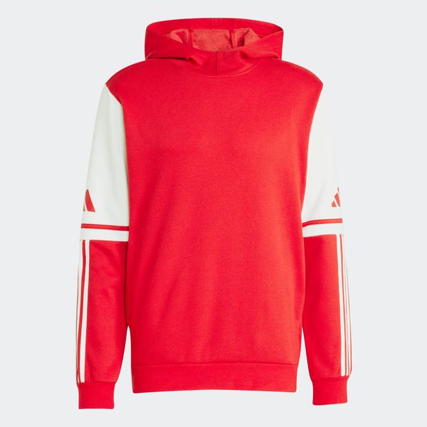 Bluza męska adidas Squadra 25 Sweat Hoody. Białe bluzy sportowe męskie Adidas, l, bez wzorów, bez kaptura, do piłki nożnej. Za 169.00 zł.