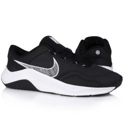 Buty męskie sportowe treningowe NIKE LEGEND ESSENTIAL 3 NN. Białe buty sportowe męskie Nike, bez wzorów, bez zapięcia, na fitness i siłownię. Za 289.00 zł.