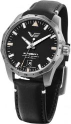 Zegarek męski Vostok Europe NH35A-125A747 czarny. Czarne zegarki męskie Vostok Europe, bez wzorów. Za 1,580.00 zł.