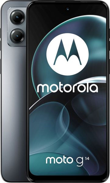 Smartfon Motorola Moto G14 4/128GB Grafitowy (PAYF0000SE). Szare smartfony Motorola. Za 856.62 zł.