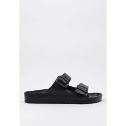 Klapki męskie Birkenstock Arizona Eva. Brązowe klapki męskie Birkenstock, bez wzorów, z materiału, bez zapięcia. Za 299.00 zł.