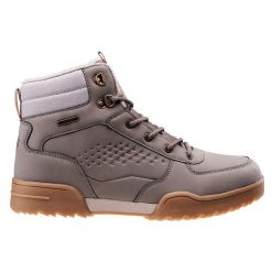Buty męskie trekkingowe zimowe Iguana Solvis Mid WP - beżowe, Rozmiar buta 43. Brązowe trekkingi męskie IGUANA, na zimę, z gumy, bez zapięcia. Za 249.99 zł.