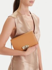 Nine West Torebka EO-Bellis-LX20070 Brązowy. Brązowe torebki do ręki damskie Nine West, bez wzorów, z materiału, bez dodatków. Za 219.99 zł.