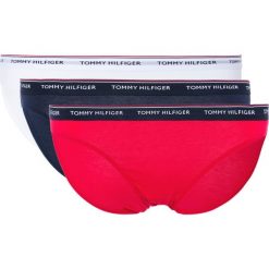 Tommy Hilfiger 3-pack Spodenki Niebieski Czerwony Biały. Białe majtki damskie Tommy Hilfiger, z bawełny. Za 180.95 zł.