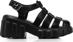 Melissa Sandały Melissa Megan M33835-AK008. Sandały damskie Melissa, bez wzorów, bez obcasa, bez zapięcia. Za 412.30 zł.