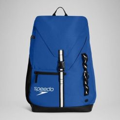 Plecak Sportowy Speedo 35 Team. Niebieskie plecaki męskie Speedo, bez wzorów, sportowe. Za 279.00 zł.
