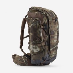 Plecak Solognac Big Game 70 litrów camo. Zielone plecaki damskie SOLOGNAC, bez wzorów, z materiału, sportowe. Za 729.99 zł.