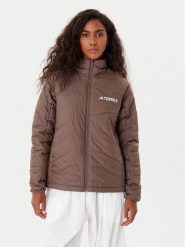 Adidas Kurtka outdoor Terrex Multi JN0812 Brązowy Regular Fit. Brązowe kurtki sportowe damskie Adidas, xs, bez wzorów, z syntetyku, bez ramiączek, bez kaptura, outdoorowe. Za 569.99 zł.