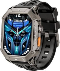 Smartwatch Rubicon SmartWatch Rubicon RNCF24 szary silikon BT Call rozmowy . Szare zegarki smartwatch Rubicon, bez wzorów. Za 204.98 zł.