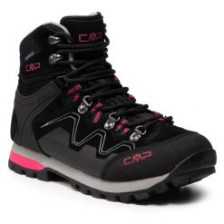 Trekkingi CMP. Czarne obuwie trekkingowe damskie CMP, bez zapięcia. Za 399.99 zł.