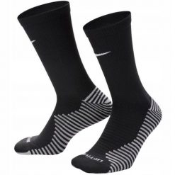 Skarpety Piłkarskie Unisex Dla Dorosłych Strike DriFIT. Czarne skarpetki damskie Nike, bez wzorów. Za 72.99 zł.