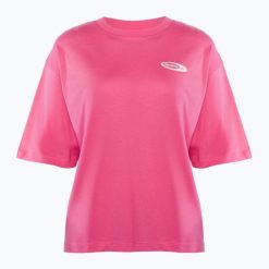 Koszulka Reebok Ide Brand Proud Tee. Czerwone bluzki damskie REEBOK FITNESS, bez wzorów, sportowe, bez kołnierzyka, bez ramiączek. Za 65.99 zł.