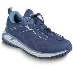 Buty sportowe damskie Meindl Power Walker Lady 3.0. Niebieskie obuwie trekkingowe damskie MEINDL, z gore-texu, bez zapięcia. Za 823.65 zł.