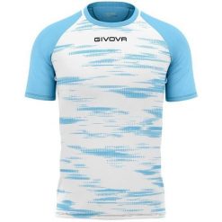 Koszulka sportowa Givova Pixel 2XS - Oddychająca i lekka. Białe koszulki sportowe damskie Givova, xs, bez wzorów, z poliesteru, bez ramiączek, do piłki nożnej. Za 140.99 zł.