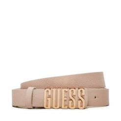 Pasek Damski Guess. Brązowe paski damskie Guess, z aplikacjami. Za 129.99 zł.
