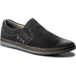 Półbuty LASOCKI FOR MEN MB-PIANIGA-05. Niebieskie półbuty męskie Lasocki For Men, bez wzorów, z nubiku, bez obcasa, bez zapięcia. W wyprzedaży za 119.99 zł.