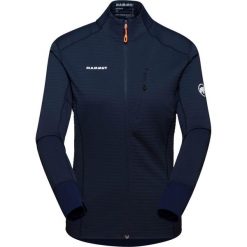 Bluza trekkingowa damska Mammut Taiss Light ML. Niebieskie bluzy damskie Mammut, xl, bez wzorów, bez ramiączek, bez kaptura. Za 479.99 zł.