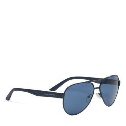 Okulary przeciwsłoneczne Armani Exchange. Niebieskie okulary przeciwsłoneczne damskie Armani Exchange. Za 419.99 zł.