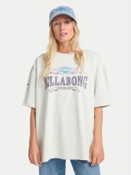 Billabong T-Shirt Wave Out EBJZT00481 Biały Loose Fit. Białe t-shirty damskie Billabong, m, bez wzorów, z bawełny, bez kołnierzyka, bez ramiączek. Za 189.99 zł.