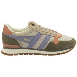 Sneakersy damskie Gola Colorado. Brązowe obuwie sportowe damskie Gola, bez wzorów, bez zapięcia. Za 425.50 zł.