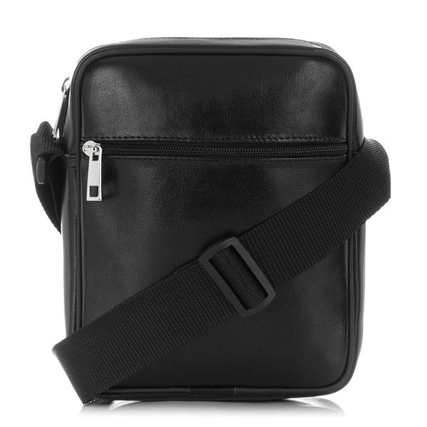 Saszetka męska skórzana na ramię czarna Paolo Peruzzi Z-17. Czarne saszetki i nerki męskie Paolo Peruzzi, z materiału, na ramię. Za 151.05 zł.