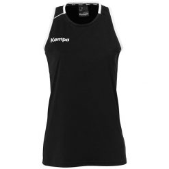Damska koszulka typu tank top Kempa Player. Białe topy damskie Kempa, l, bez wzorów, sportowe, bez kołnierzyka, bez ramiączek. Za 136.50 zł.