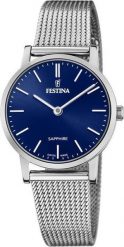 Zegarek Festina Zegarek damski Festina F20015-2 srebrny. Szare zegarki damskie Festina, srebrne. Za 577.00 zł.