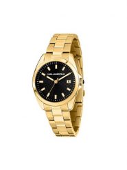 KARL LAGERFELD Zegarek R0553101506 Złoty. Żółte, analogowe zegarki damskie KARL LAGERFELD, złote. Za 849.99 zł.