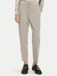 Marella Spodnie materiałowe Cammino 2423136045 Beżowy Regular Fit. Brązowe spodnie materiałowe damskie Marella, bez wzorów, z materiału. Za 389.99 zł.