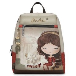 Beżowy Damski Plecak Anekke Edycja Limitowana. Brązowe plecaki damskie Anekke, bez wzorów, eleganckie. Za 379.00 zł.