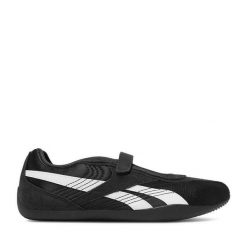 Baleriny Reebok. Czarne balerinki damskie Reebok, bez wzorów, bez obcasa, bez zapięcia. Za 299.99 zł.