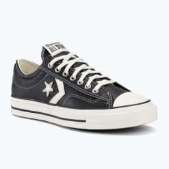 Trampki Converse Star Player 76 Fall Leather A06204 Cvintage. Czarne trampki i tenisówki damskie Converse, bez wzorów, bez zapięcia. Za 319.99 zł.