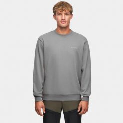 Bluza trekkingowa męska Alpinus Bellagio. Szare bluzy męskie Alpinus, m, bez wzorów, sportowe, bez ramiączek, bez kaptura. Za 199.00 zł.