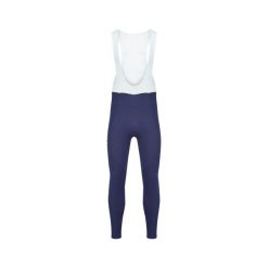 Męskie długie spodnie kolarskie z szelkami Essential – Granatowe. Niebieskie spodnie sportowe męskie KEADA SPORTS, m, bez wzorów, rowerowe. Za 332.00 zł.