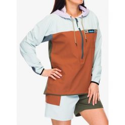 Kurtka damska Kavu Bay Breeze. Czerwone kurtki sportowe damskie KAVU, bez wzorów, z softshellu, bez ramiączek, bez kaptura, trekkingowe. Za 366.99 zł.
