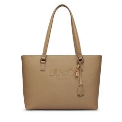 Torebka Liu Jo. Brązowe shopperki damskie Liu Jo, bez wzorów, bez dodatków. Za 599.99 zł.