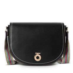 Torebka Nobo. Czarne listonoszki damskie NOBO, bez wzorów, bez dodatków. Za 219.99 zł.