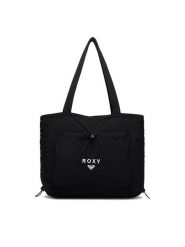 Roxy Torebka WBEOHP-ROXY-MZ-006-10 Czarny. Czarne shopperki damskie Roxy, bez wzorów, z materiału, bez dodatków. Za 69.99 zł.