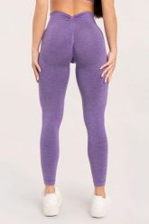 Legginsy fitness damskie Gym Glamour seamless deep push up. Zielone legginsy damskie GYM GLAMOUR, bez wzorów, z materiału. Za 169.99 zł.