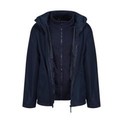 Kurtka Regatta Classic 3-in-1. Niebieskie kurtki męskie Regatta, bez wzorów, bez kaptura. Za 355.00 zł.