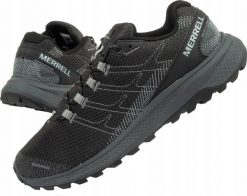Merrell Fly Strike J067157 Czarne 41,5. Czarne buty sportowe męskie Merrell, bez wzorów, bez zapięcia. Za 314.97 zł.
